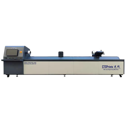 Blu-ray engraving machine (Rotary screen)